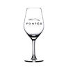 6 LOGO FONTES wine glasses - Fontès cooperative cellar