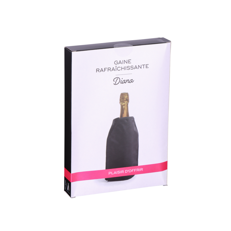 Gaine rafraichissante noir Vin/champagne