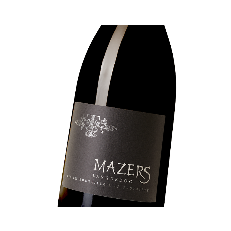 Mazers red AOP Languedoc - Fontès cooperative cellar