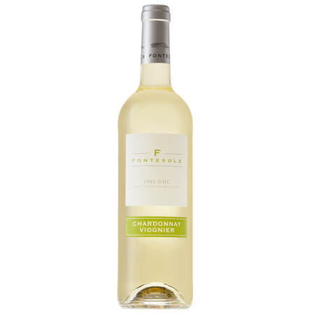 Fontesole Chardonnay Viognier white IGP Oc - Fontès cooperative cellar