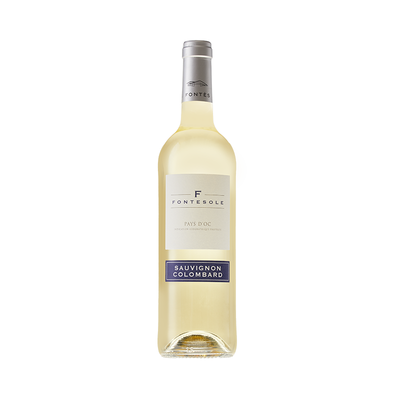 Fontesole Sauvignon Colombard blanc IGP Oc - Fontès cooperative cellar