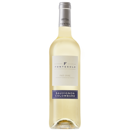 Sauvignon Colombard, PAYS D'OC IGP Blanc, Cave Coopérative La Fontésole - Les Vignerons de Fontès