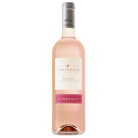 Fontesole Cinsault rosé IGP Oc - Fontès cooperative cellar