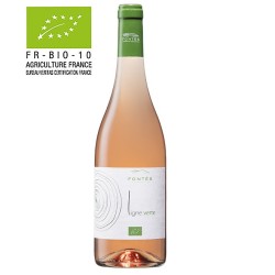 Ligne Verte, Vin AOP Languedoc Rosé BIO, Cave Coopérative La Fontesole des Vignerons de Fontès