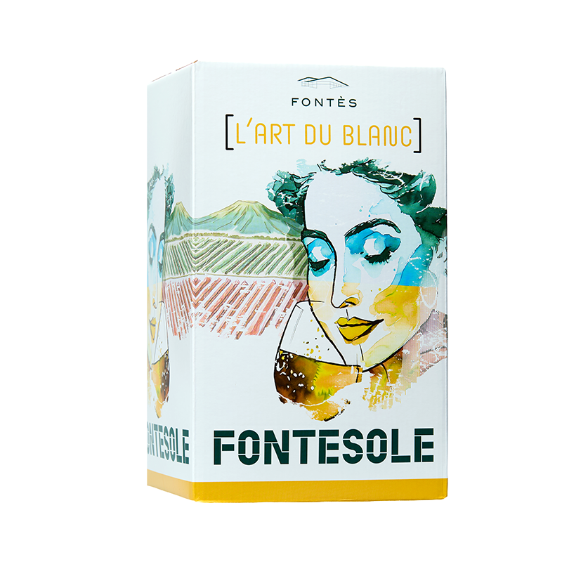 Cubi Fontesole white IGP PAYS D’HERAULT - Fontès cooperative cellar