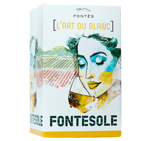Cubi Fontesole white IGP PAYS D’HERAULT - Fontès cooperative cellar