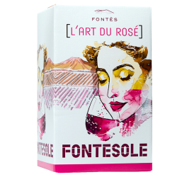 IGP PAYS D'HÉRAULT - Côtes du Céressou - BIB 5L Rosé, Cave Coopérative La Fontesole - Les Vignerons de Fontès