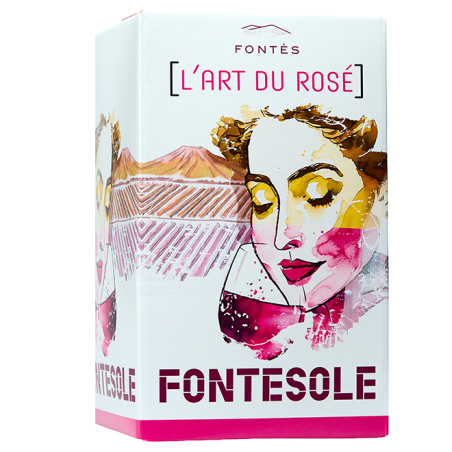 IGP PAYS D'HÉRAULT - Côtes du Céressou - BIB 5L Rosé, Cave Coopérative La Fontesole - Les Vignerons de Fontès