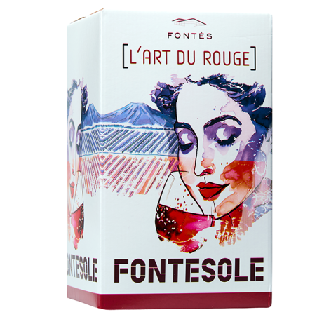 IGP PAYS D'HÉRAULT - Côtes du Céressou - BIB 5L Rouge, Cave Coopérative La Fontesole - Les Vignerons de Fontès