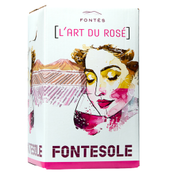 Cubi Fontesole rosé IGP PAYS D’HERAULT - Fontès cooperative cellar