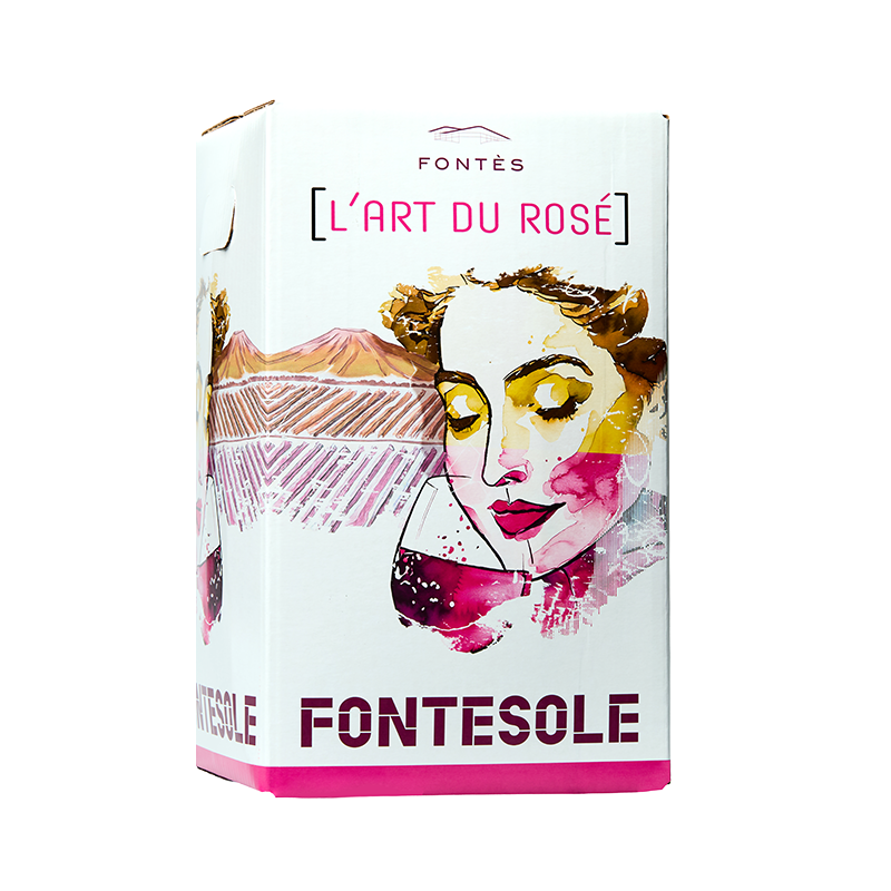 Cubi Fontesole rosé IGP PAYS D’HERAULT - Fontès cooperative cellar
