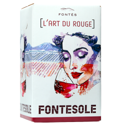 Cubi Fontesole rouge IGP PAYS D'HÉRAULT - Cave coopérative de Fontès