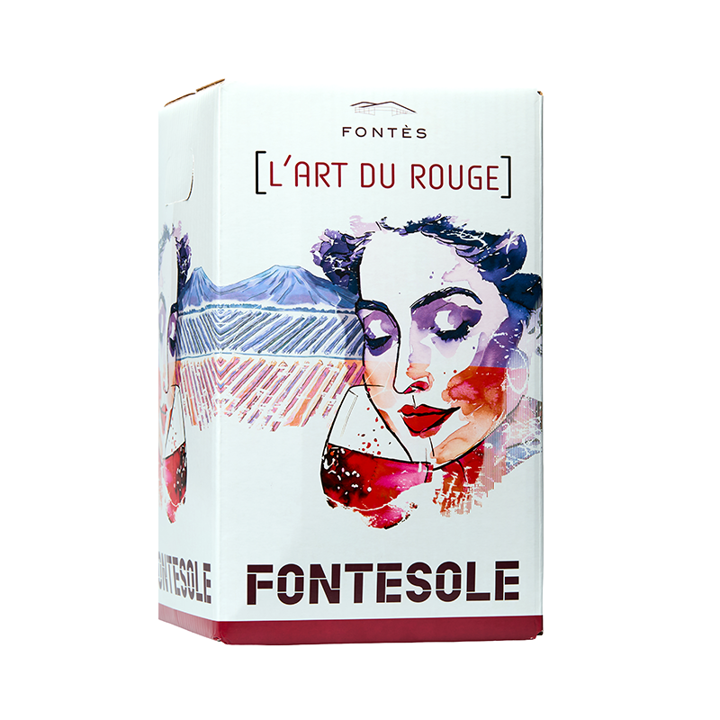 Cubi Fontesole red IGP PAYS D’HERAULT - Fontès cooperative cellar