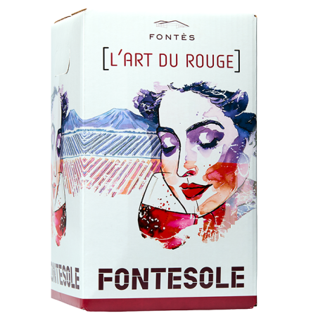 Cubi Fontesole red IGP PAYS D’HERAULT - Fontès cooperative cellar